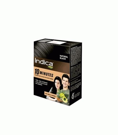 Indica pH Balance Long Lasting Hair Color (40g + 40 ml) , Natural Brown -  Price in India, Buy Indica pH Balance Long Lasting Hair Color (40g + 40 ml)  , Natural