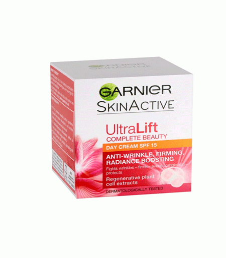 Garnier Ultralift Anti Ageing Day Cream SPF15, 50ml 