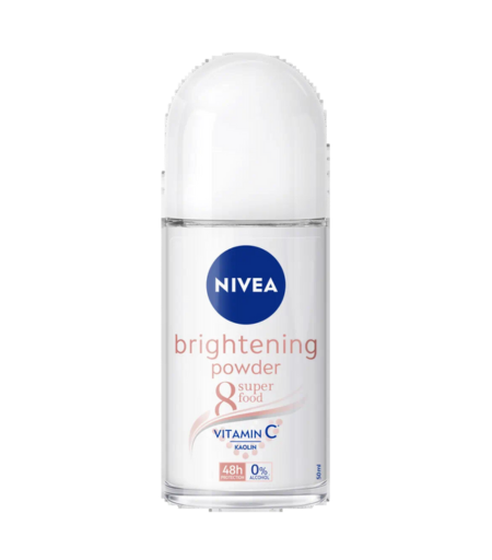 Nivea Brightening Powder 8 Super Food 48H Deodorant Roll On 50ml – Buy Online in Sri Lanka