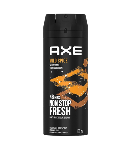 AXE Wild Spice Men's Deodorant Body Spray 150ml front view