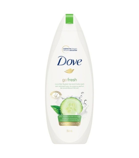 Dove Refreshing Body Wash Cucumber & Green Tea Scent 500ml – Original Product in Sri Lanka
