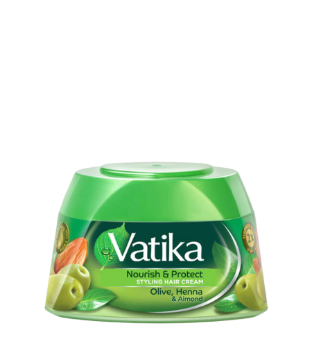 Vatika Nourish & Protect Styling Hair Cream with Olive, Henna & Almond 140ml – Buy Online in Sri Lanka
