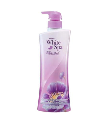 Mistine White Spa White Musk UV Whitening Body Lotion 400ml