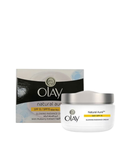 Olay Natural Aura Glowing Radiance Cream SPF15 50g – Brightening Moisturizer in Sri Lanka