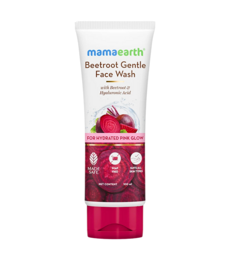 Mamaearth Beetroot Gentle Face Wash 100ml – Hydrating & Brightening Face Wash Sri Lanka