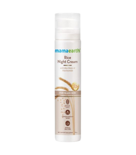 Mamaearth Rice Night Cream 50g with Rice Water & Niacinamide – Buy Online in Sri Lanka