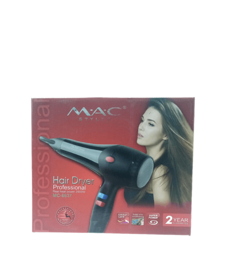 Mac Styler Professional Hair Dryer MC-6637 – 2000W Ionic Hair Dryer in Sri Lanka