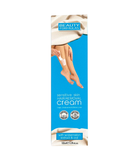 Beauty Formulas Sensitive Skin Hair Removal Cream 100ml – Gentle Painless Hair Removal in Sri Lanka