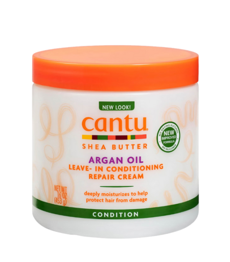 Cantu Moisturizing Hair Repair Cream with Argan Oil 453g Cantu Moisturizing Hair Repair Cream with Argan Oil Extract 453g – Deep Conditioning Leave-In Cream Sri Lanka