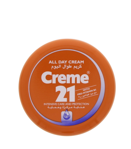 Creme 21 All Day Moisturizer Cream 250ml – Vitamin E & Pro-Vitamin B5 Face and Body Moisturizer Sri Lanka
