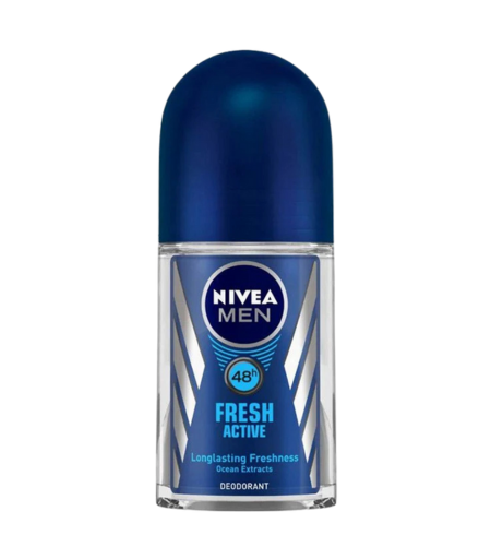 Nivea Men Fresh Active Antiperspirant Roll On 50ml – Original Men’s Deodorant in Sri Lanka