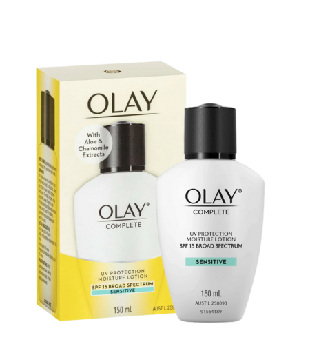 Olay Complete UV Protection Moisture Lotion for Sensitive Skin SPF 15 – 150ml in Sri Lanka