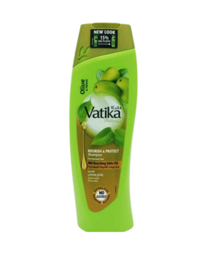 Vatika Natural Olive & Henna Nourish and Protect Normal Hair Shampoo 400ml – Best Herbal Shampoo in Sri Lanka