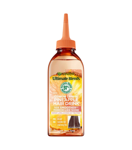 Garnier Fructis Glossy Pineapple Hair Drink 200ml – Anti-Frizz Lamellar Hair Treatment Sri Lanka