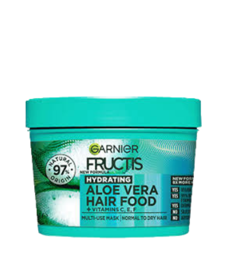 Garnier Ultimate Blends Hair Food Aloe Vera 3-in-1 Hair Mask 400ml – Hydrating Vegan Hair Mask Sri Lanka