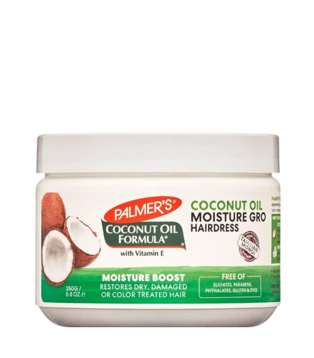 Palmers Moisture Gro Hairdress 250g Palmers Moisture Gro Hairdress 250g – Coconut Oil Hair Pomade in Sri Lanka