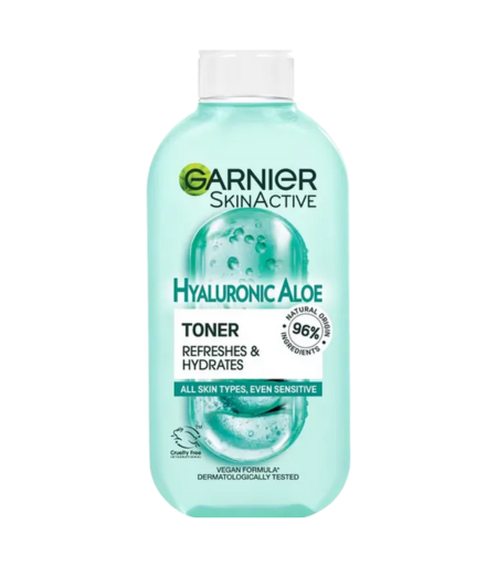 Garnier Skin Active Hyaluronic Aloe Refreshing Toner 200ml – Hydrating Toner with Aloe Vera & Hyaluronic Acid in Sri Lanka