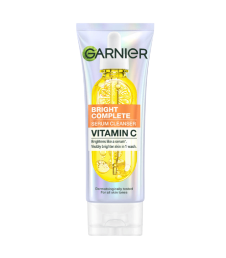 Garnier Bright Complete Vitamin C Serum Cleanser 100ml – Buy Original Garnier Face Wash in Sri Lanka