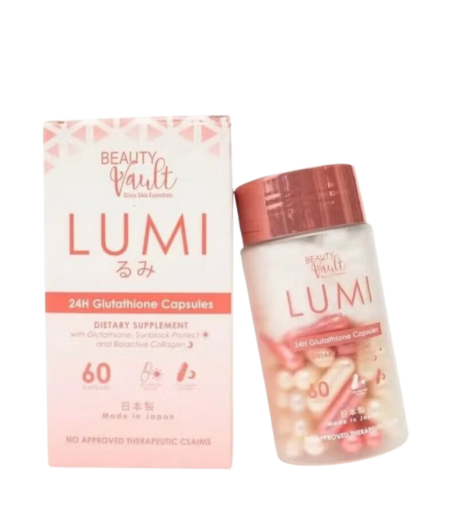 Lumi 24H Glutathione 60Caps By Beauty Vault
