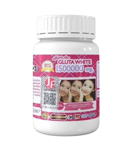 Supreme Gluta White 1500000Mg Whitening Anti Aging Reduce Freckles Softgels 30pc
