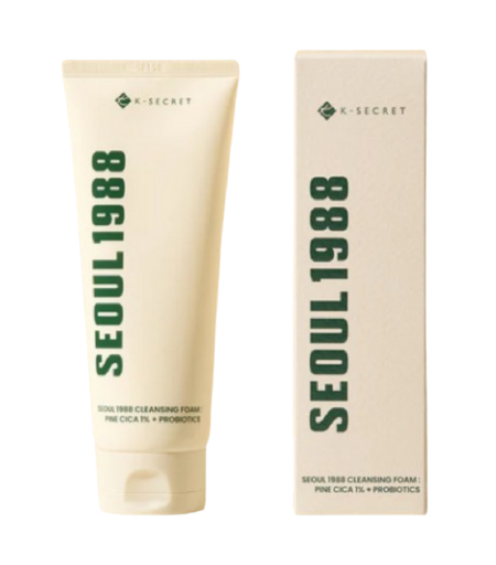 K-Secret Seoul 1988 Pine Cica 1% + Probiotics cleansing Foam 150ml