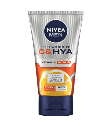 Nivea Men Extra Bright C & Hya Vitamin Scrub 100ml