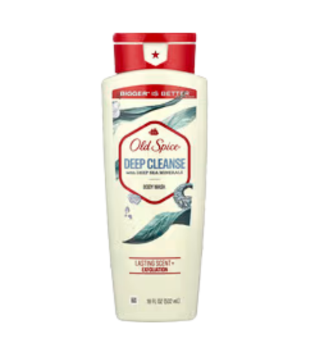 Old Spice Men's Body Wash Deep Cleanse with Deep Sea Minerals 532ml