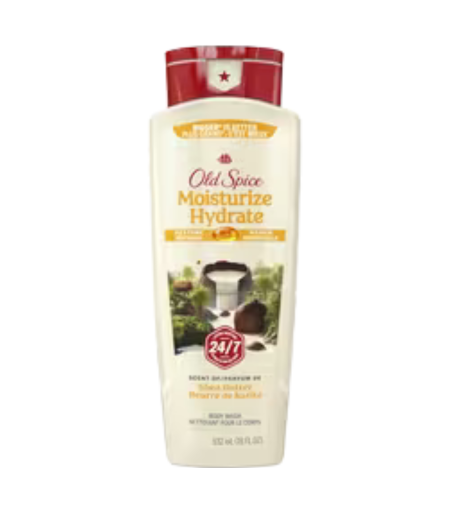 Old Spice Men's Body Wash Moisturize with Shea Butter 532ml