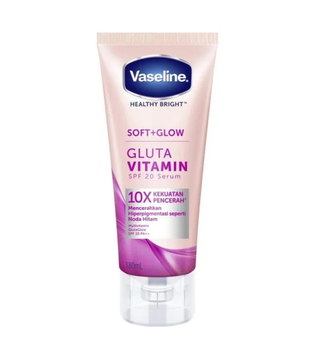 Vaseline Healthy Bright Soft + Glow Gluta Vitamin SPF 20 Serum 180ml