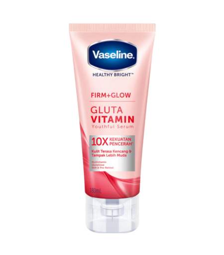Vaseline Healthy Bright Firm +Glow Gluta Vitamin Youthful Serum 180ml