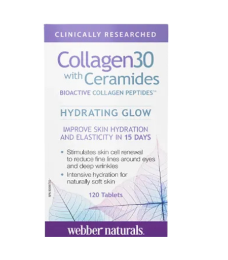 Webber Naturals Collagen30 with Ceramides Capsules 120 