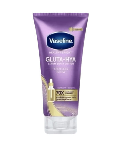 Vaseline Healthy Bright Gluta Hya Serum Burst lotion Spotless Glow 290ml