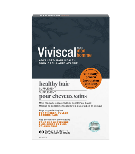 Viviscal Mens Healthy Hair Supplements 60 Tablets