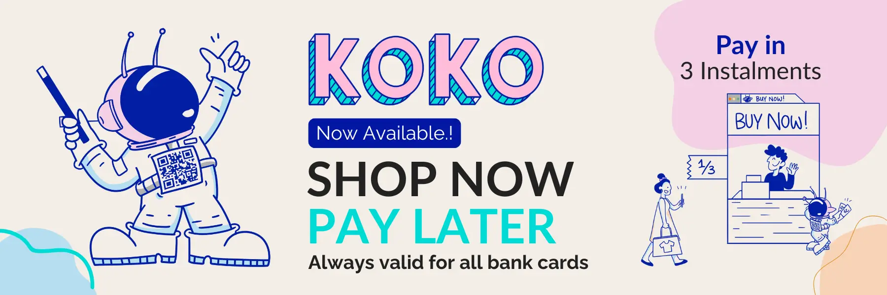 Koko Payment now available at Watsans.lk – Shop Now Pay Later in 3 instalments