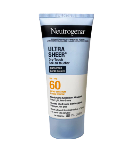 Neutrogena Ultra Sheer Sunscreen SPF60 88ml