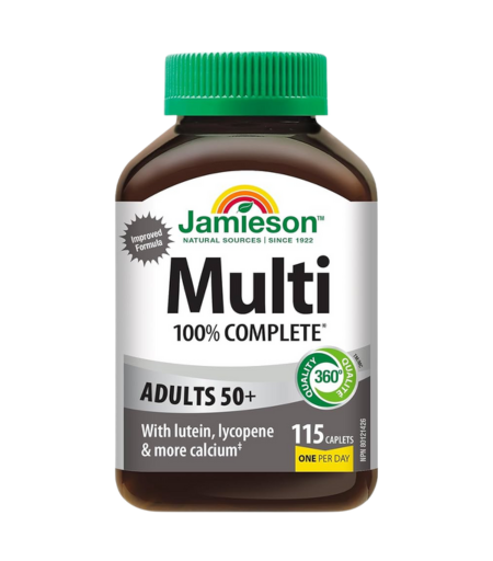 Jamieson 100% Complete Multivitamin for Adults 50+