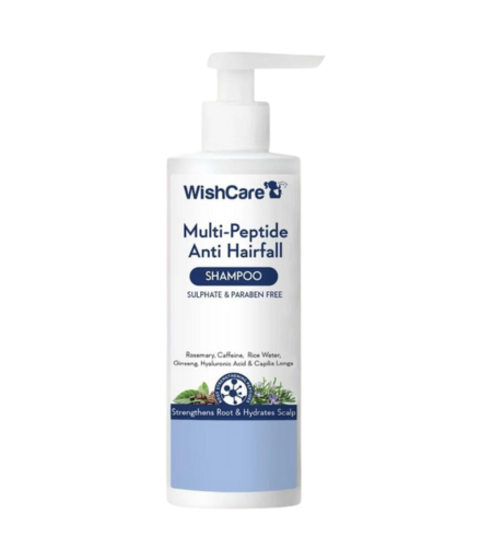 WishCare Multi Peptide Anti Hair Fall Shampoo 250ml Original Product in Sri Lanka