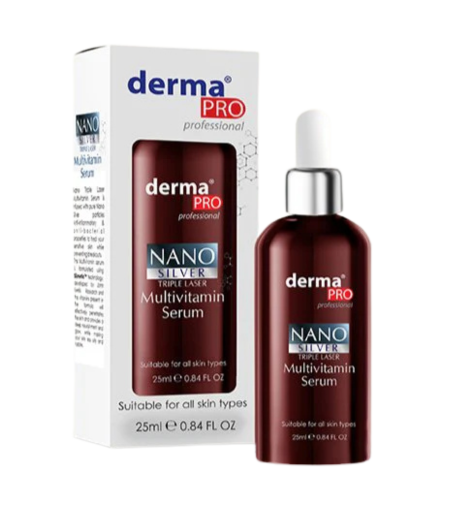 Derma Pro Nano Silver Triple Laser Multivitamin Serum 25ml