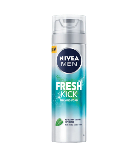 Nivea Men Fresh Kick Shaving Foam 200ml