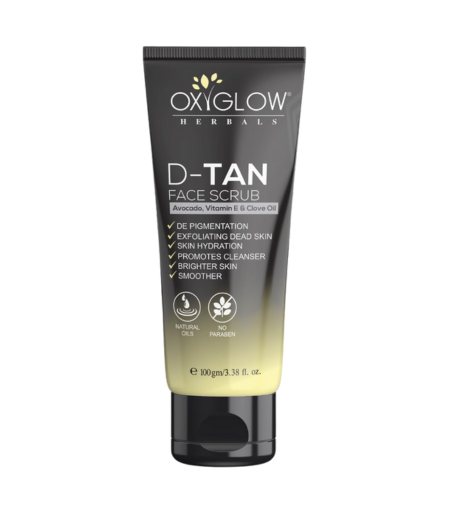 Oxyglow D-Tan Face Scrub 100g