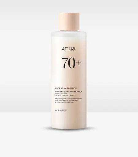 Anua Rice 70 + Ceramide Glow Milky Toner 250ml – Hydrating & Brightening Korean Toner in Sri Lanka