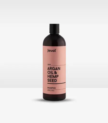 Jeval Argan Oil & Hemp Seed Shampoo 473ml - Original Branded Product