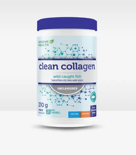 Genuine Health Marine Clean Collagen Wild Caught Fish 210g - Unflavoured