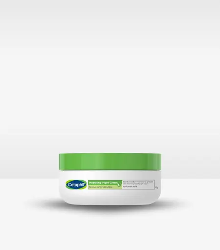 Cetaphil Hydrating Night Cream 48g – Overnight Moisturizer with Hyaluronic Acid for Sensitive Skin in Sri Lanka