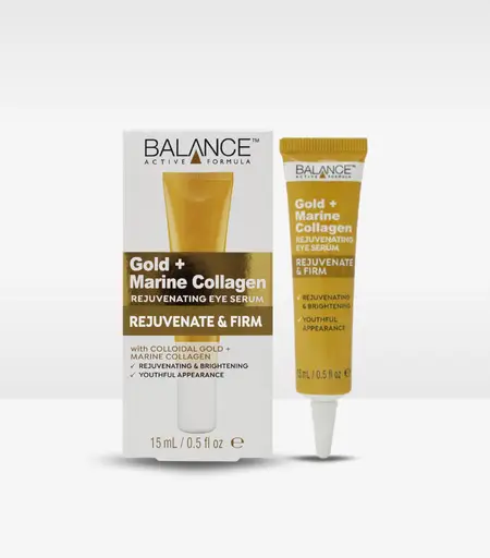 Balance Active Formula Gold + Marine Collagen Rejuvenating Serum 15ml – Anti-Aging Face Serum