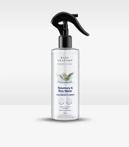 Bare Anatomy Rosemary Water Spray for Hair Growth 200ml