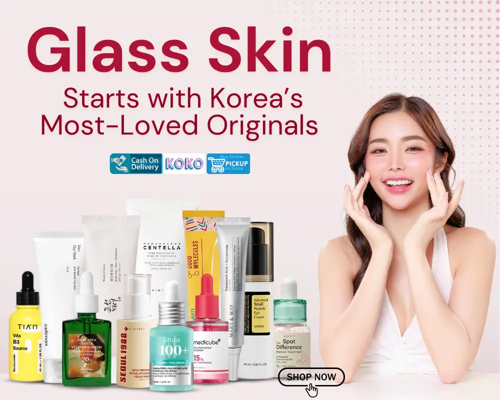 Glass skin Korean skincare original products in Sri Lanka at best price from Watsans.lk