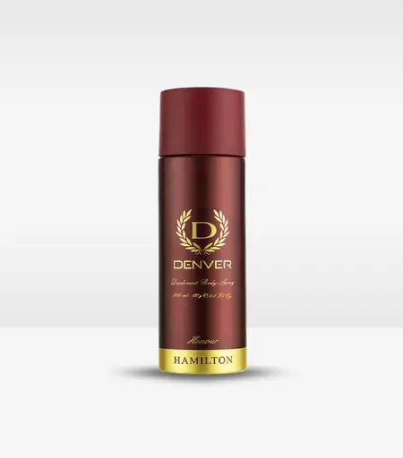 Denver Hamilton Honour Deodorant Body Spray 165ml – Long-Lasting Freshness for Men