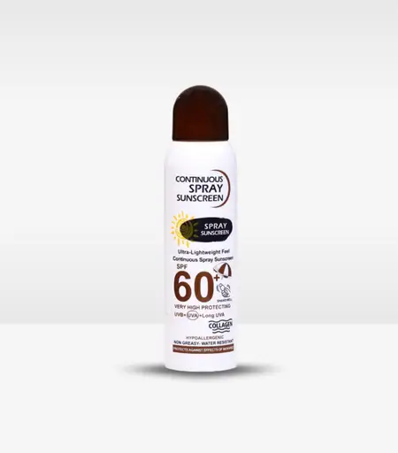 Wokali Continuous Spray Sunscreen SPF 60+ 230ml Bottle – Sun Protection in Sri Lanka