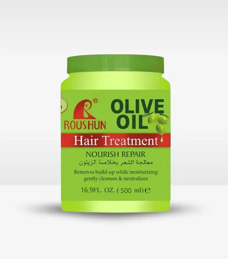 Roushun Olive Oil Hair Treatment 500ml for Dry and Damaged Hair Sri Lanka